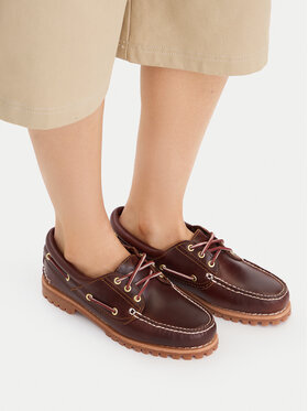 Timberland Timberland Mokasinke Authentic Boat 3 Eye Classic TB0513042141 Smeđa