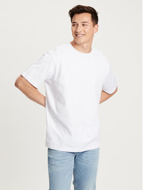 Cross Jeans Cross Jeans T-Shirt 15915-008 Biały Regular Fit