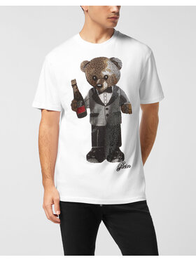 PHILIPP PLEIN PHILIPP PLEIN Tričko 27067 Biela Regular Fit