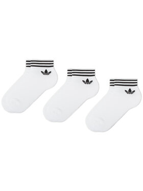 adidas adidas Sada 3 párů nízkých ponožek unisex Tref Ank Sck Hc EE1152 Bílá