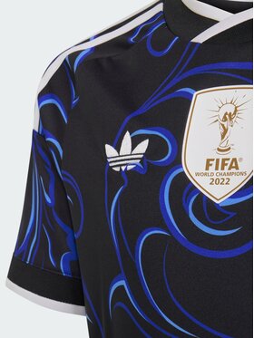 adidas adidas Koszulka techniczna Argentina 26 Away Kids Jersey Czarny Regular Fit
