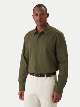 Calvin Klein Calvin Klein Krekls LV04LB148G Haki Slim Fit