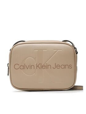 Calvin Klein Jeans Calvin Klein Jeans Kabelka Sculpted Camera Bag 18 Mono K60K610275 Béžová