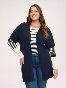 Fiorella Rubino Fiorella Rubino Cardigan M281L008563N034 Blu Over Fit