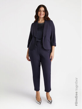 Fiorella Rubino Fiorella Rubino Bluza G836L008070N034 Niebieski Regular Fit