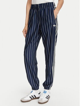 adidas adidas Παντελόνι φόρμας Pinstripe Firebird Track Pant KR7037 Σκούρο μπλε Regular Fit