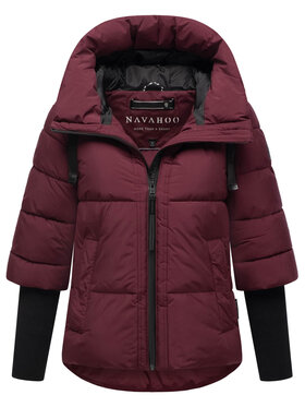 Navahoo Navahoo Kurtka zimowa Lotusherz Bordowy Regular Fit