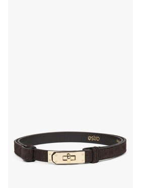Estro Estro Ζώνη Γυναικεία ER00118659 Καφέ