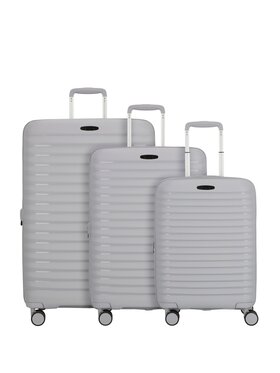 D&N D&N Komplet walizek 310006 Szary