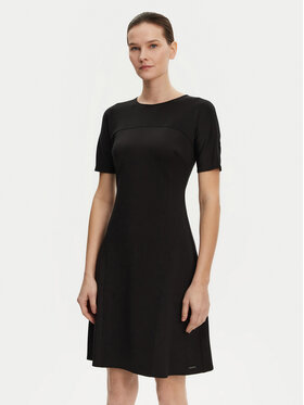 Calvin Klein Calvin Klein Rochie de zi K20K208151 Negru Regular Fit