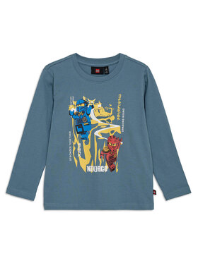 LEGO LEGO Blúzka 11010943 Modrá Regular Fit