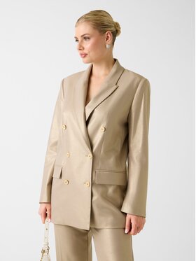 Guess Guess Marynarka 180074 Beżowy Classic Fit