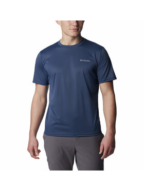 Columbia Columbia T-Shirt 199039 Niebieski Regular Fit