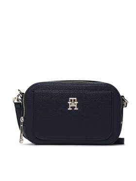 Tommy Hilfiger Tommy Hilfiger Geantă Th Emblem Camera Bag AW0AW14501 Bleumarin