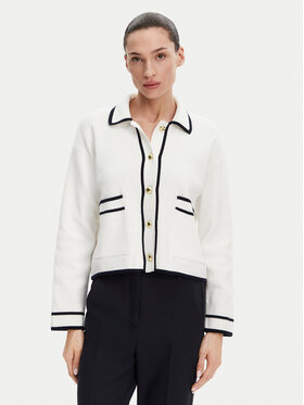 Barbour Barbour Kardigán LKN1621WH71 Écru Regular Fit