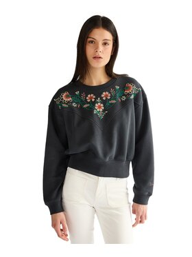 Wrangler Wrangler Bluza 112378109 Czarny Regular Fit