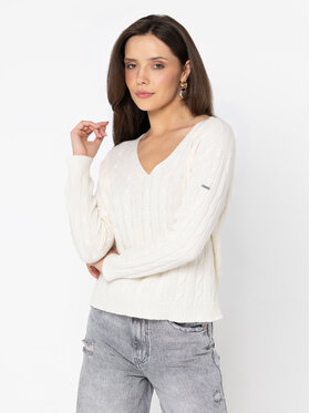 Miss LK Miss LK Sweter MISSLKS V-Neck Fit
