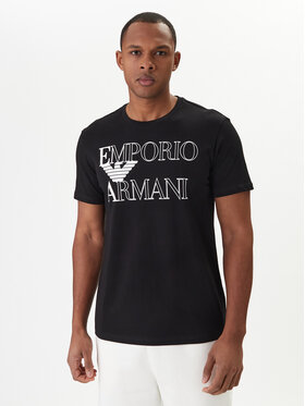 Emporio Armani Emporio Armani Tricou EM000574 AF20434 UC001 Negru Regular Fit