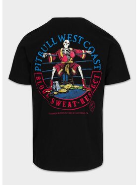 PITBULL PITBULL T-Shirt Koszulka męska CHAMPION BLOODLINE 2 XXL Czarny Regular Fit