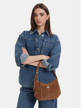 Tommy Jeans Tommy Jeans Käekott Tjw Slouchy Suede Shoulder Bag AW0AW18859 Pruun