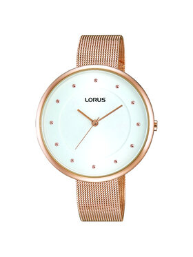 Lorus Lorus Zegarek RG288JX9 Różowe złoto