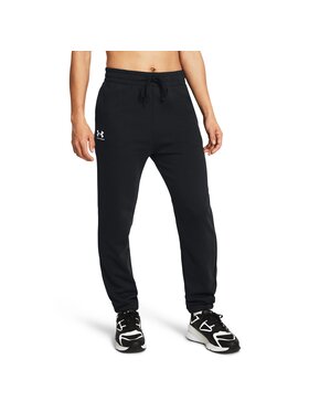 Under Armour Under Armour Spodnie dresowe Rival Terry Jogger Czarny Jogger Fit