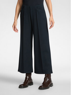 Elena Mirò Elena Mirò Pantaloni di tessuto P053Z000124N034 Blu Cropp Fit