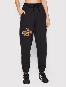 adidas adidas Pantaloni da tuta Disney Bambi Graphic HE6859 Nero Loose Fit