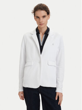 Beverly Hills Polo Club Beverly Hills Polo Club Sako P-SS26W-F6547 Bílá Regular Fit