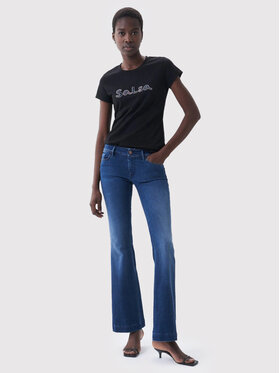 Salsa Salsa T-särk 124326 Must Regular Fit