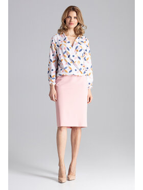 FIGL FIGL Bluzka M659 Kolorowy Regular Fit