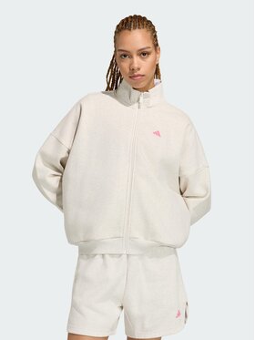 adidas adidas Bluza 3 STRIPES STUDIO Beżowy Loose Fit