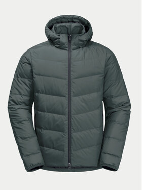 Jack Wolfskin Puhovka Colonius Jkt 1207431 Zelena Regular Fit