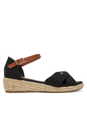 Tommy Hilfiger Tommy Hilfiger Espadrilles T3A7-33801-0048 S Fekete