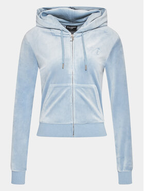 Juicy Couture Juicy Couture Mikina Robertson Class JCAP176 Modrá Regular Fit