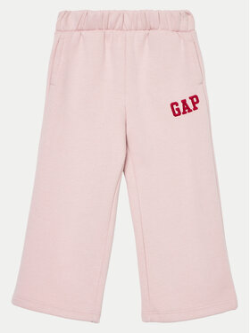 Gap Gap Donji dio trenerke 626265-00 Ružičasta Wide Leg