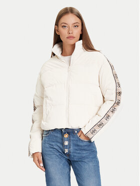 Guess Guess Ziemas jaka V5BL11 WGYC2 Écru Regular Fit