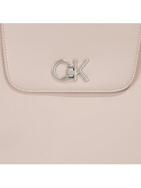 Calvin Klein Ročna Torba Re-Lock Shopper W/Flap K60K611052 Siva