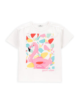 Coccodrillo Coccodrillo T-shirt WC5143202HGK Bijela Regular Fit