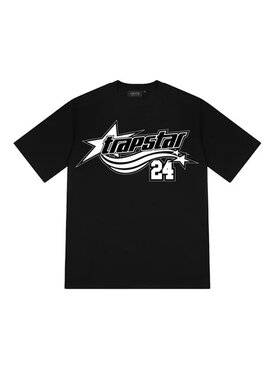 Trapstar Trapstar T-Shirt All Stars Black Tee Czarny Oversize