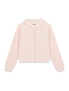 Guess Guess Mikina J6GQ07 KF712 Světle růžová Relaxed Fit