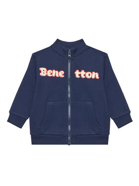 United Colors Of Benetton United Colors Of Benetton Pulóver 3J70G503M Sötétkék Regular Fit