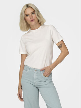 JDY JDY T-Shirt Molly 15311675 Biały Regular Fit