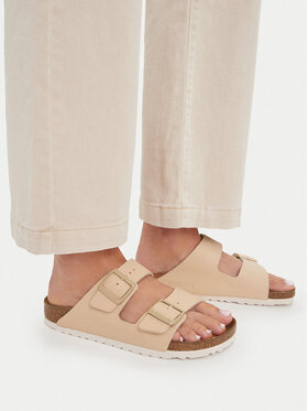 Birkenstock Birkenstock Ciabatte Arizona Birko-Flor 1027723 Beige