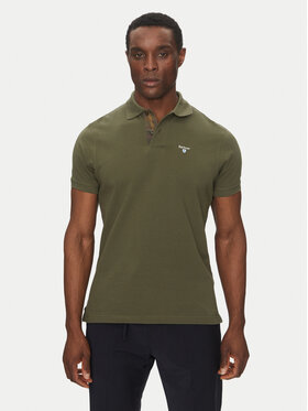Barbour Barbour Tricou polo Tartan MML0012OL51 Kaki Regular Fit