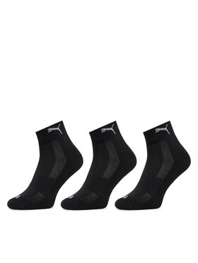 Puma Puma Набір 3 пар низьких шкарпеток unisex 938581 01 Чорний