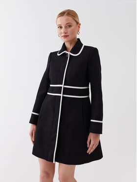 Red Valentino Red Valentino Kokteilinė suknelė 2R3CAF754AA Juoda Regular Fit
