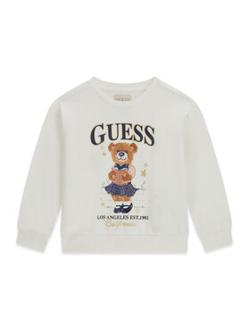 Guess Guess Pulóver K6YQ05 K4422 Krém Regular Fit