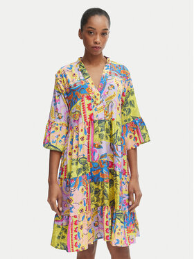 Iconique Iconique Літня сукня IC25-124 Кольоровий Relaxed Fit