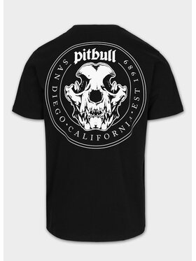 PITBULL PITBULL T-Shirt O'SIDE SKULL Czarny Regular Fit